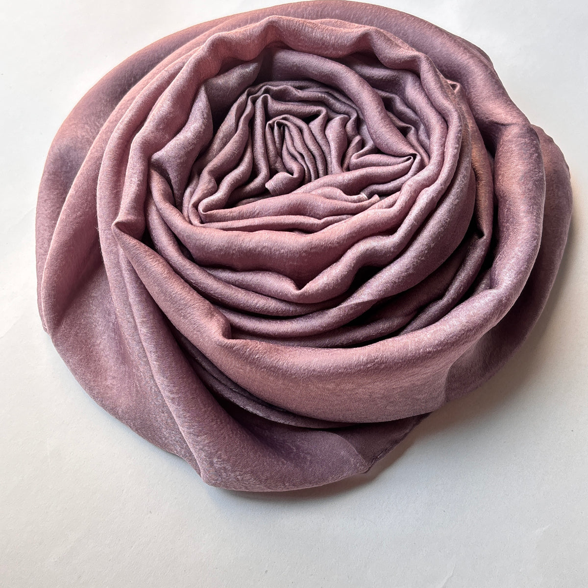 Premium Satin Hijab -Dusty Rose