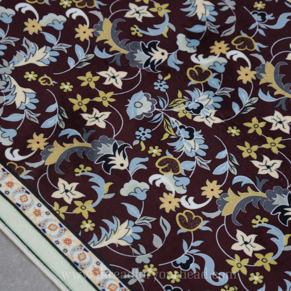 Turkish Prayer Mat - Brown