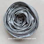 Earthy Grey - bubble satin diamond