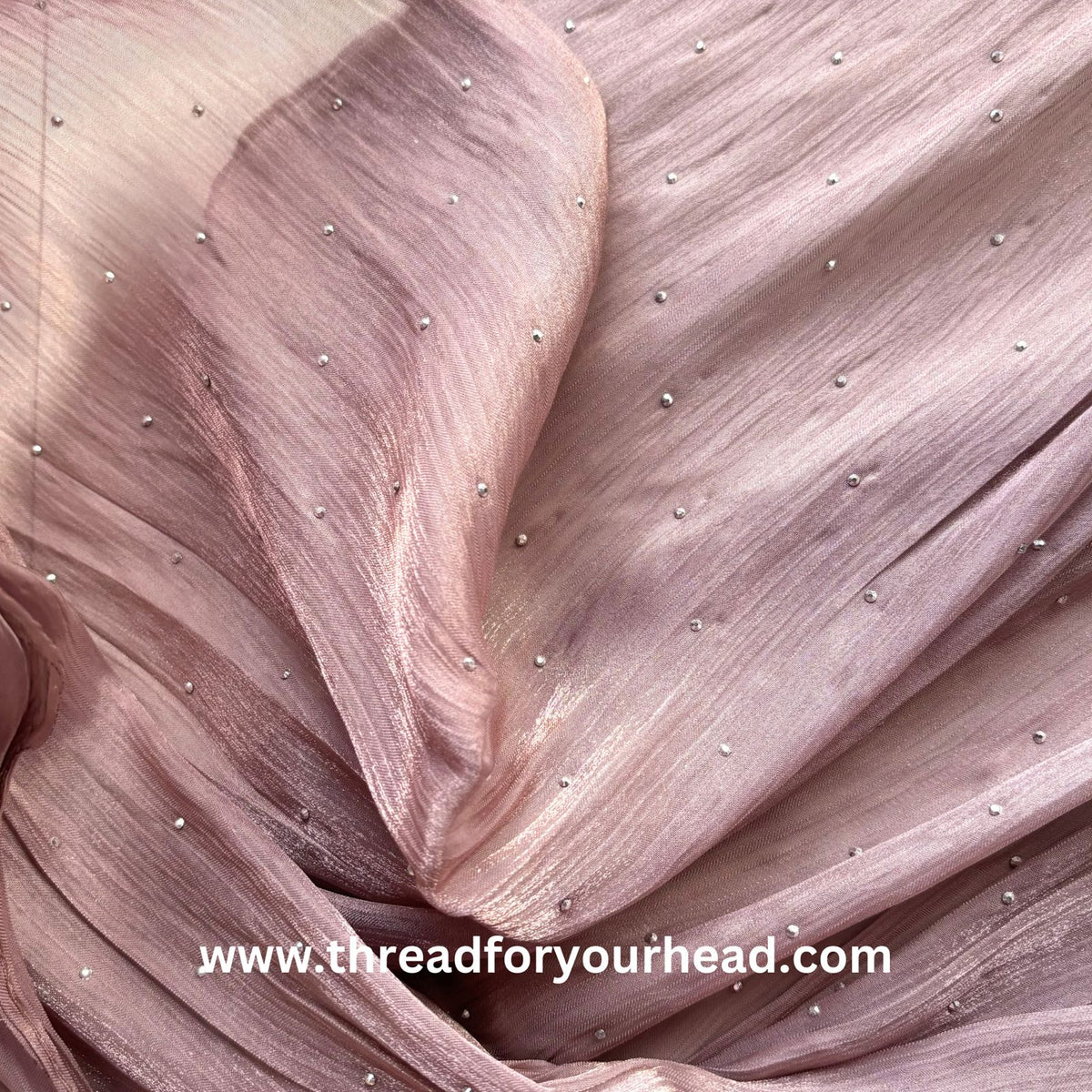 Organza Diamond -Deep mauve