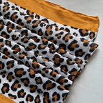 Leopard Printed Cotton - Mustard