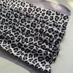 Leopard Printed Cotton - Steele