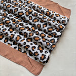 Leopard Printed Cotton -Mocha