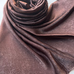 Premium Satin Hijab - Chocolate Brown