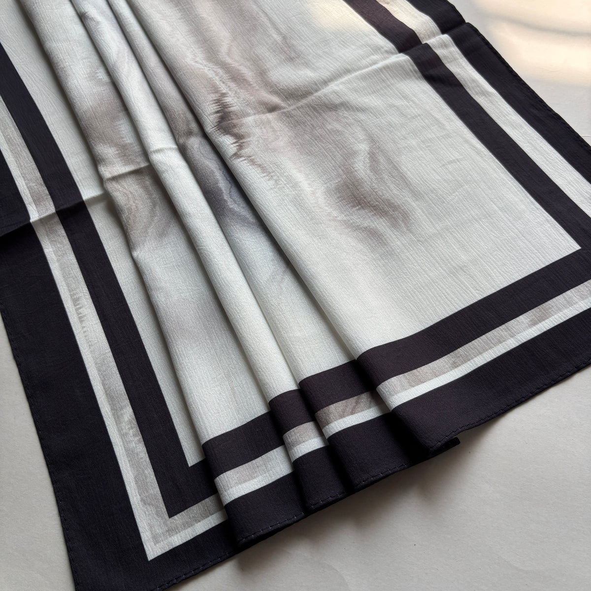 Butter Silk Hijab - Black