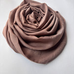 Premium Satin Hijab - True Grey