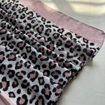 Leopard Printed Cotton -Pink
