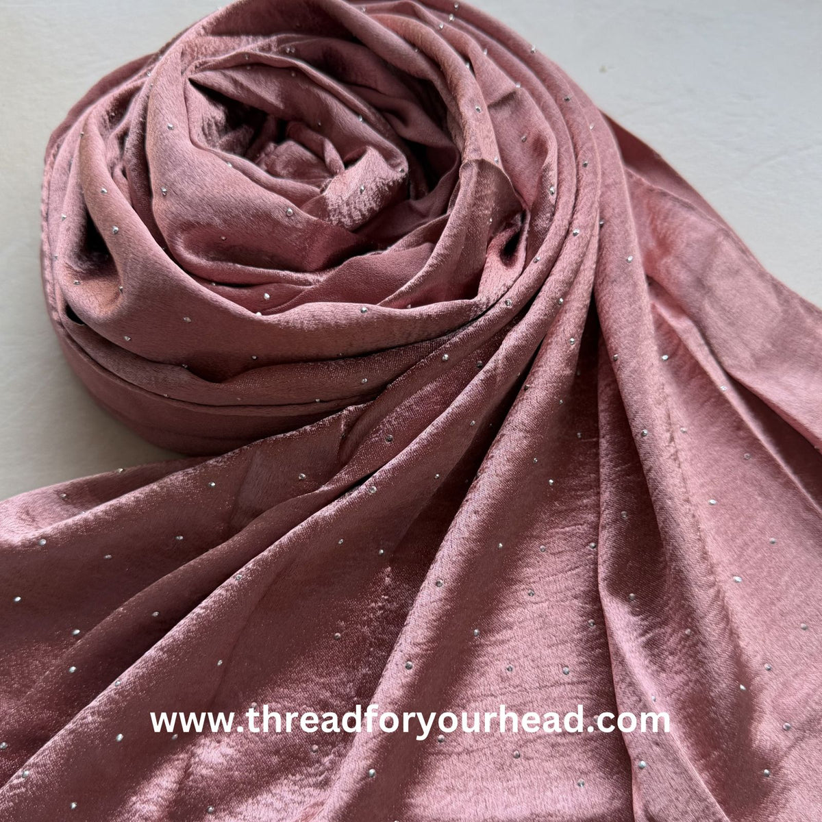 Coral - bubble satin diamond