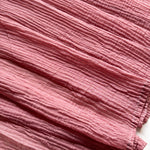 Feather Cotton Hijab - Mauve Pink