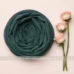 Malaysian Georgette - Emerald Mist