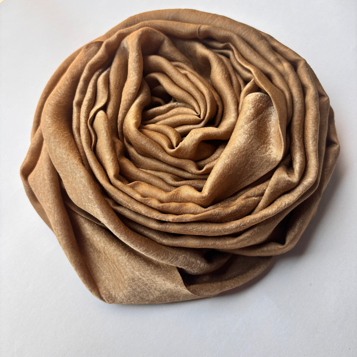 Premium Satin Hijab - Gold