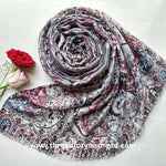 Persian Printed Cotton - Grey