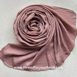 Deep mauve - bubble satin diamond