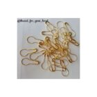 Gold Loop Pins - 50 Pack